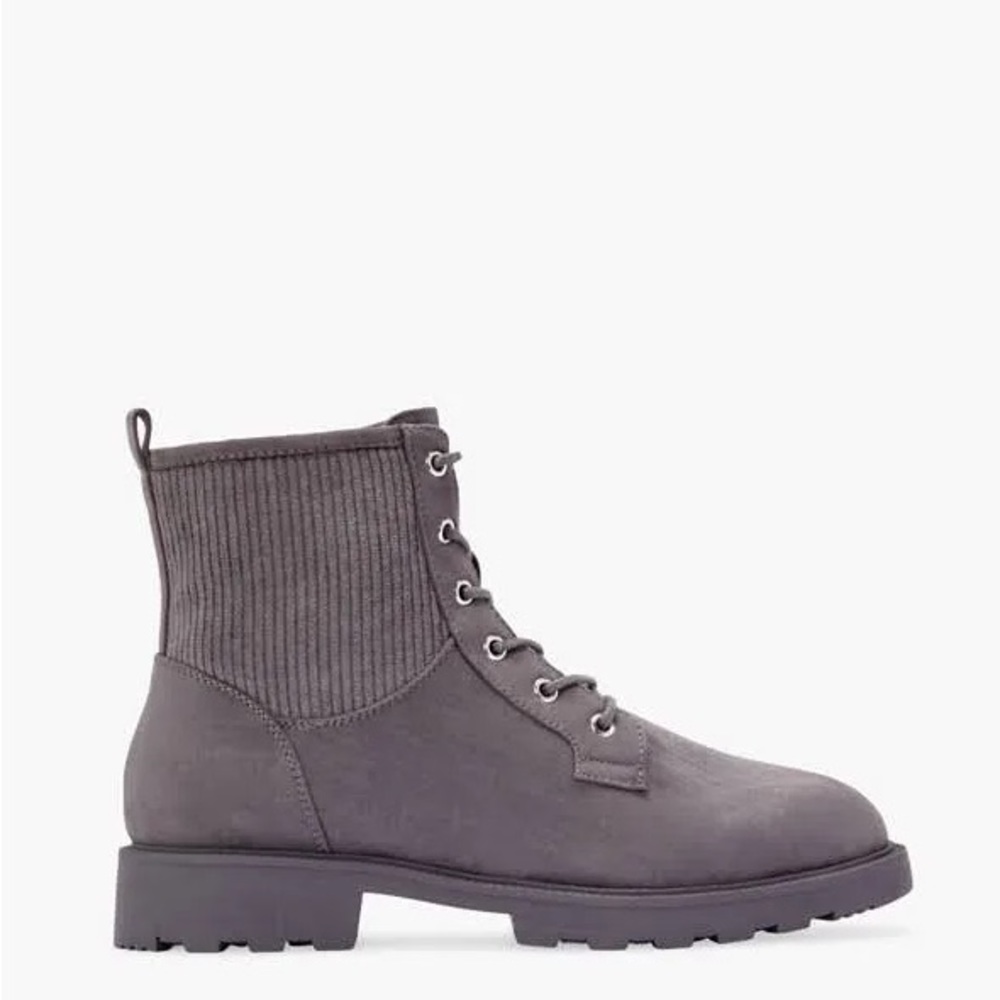 Demi Knit Lug Sole Combat Boot